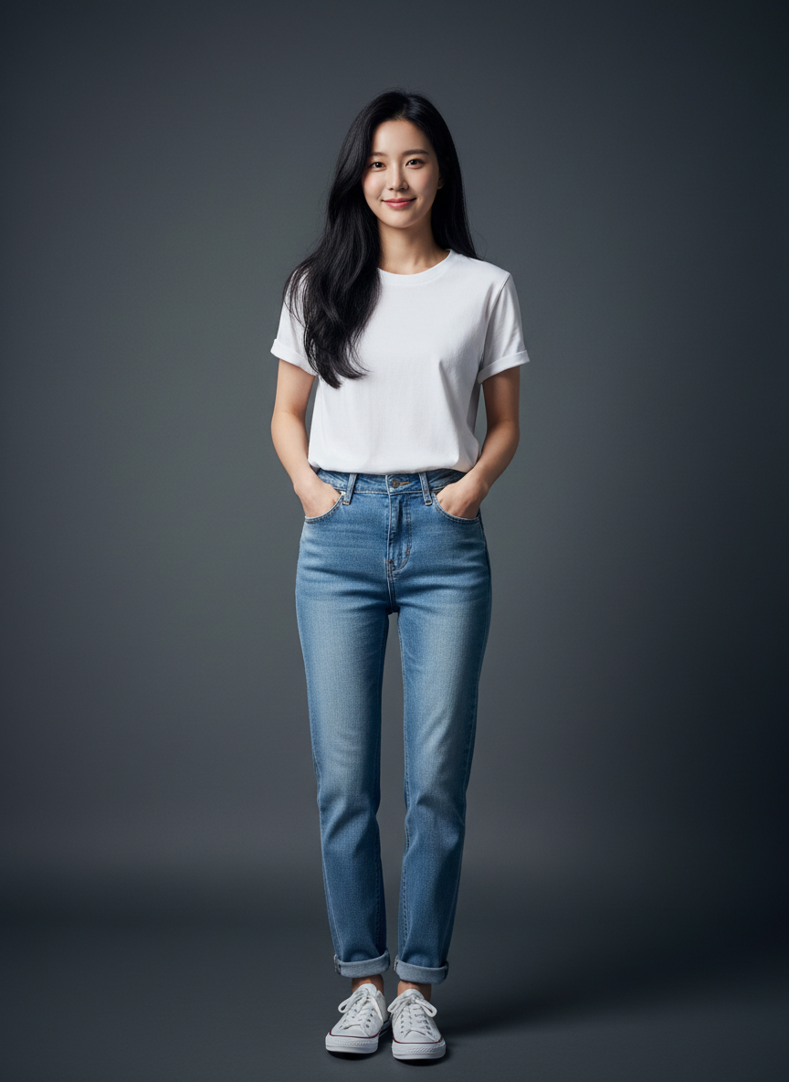 기본 착장 전신 이미지