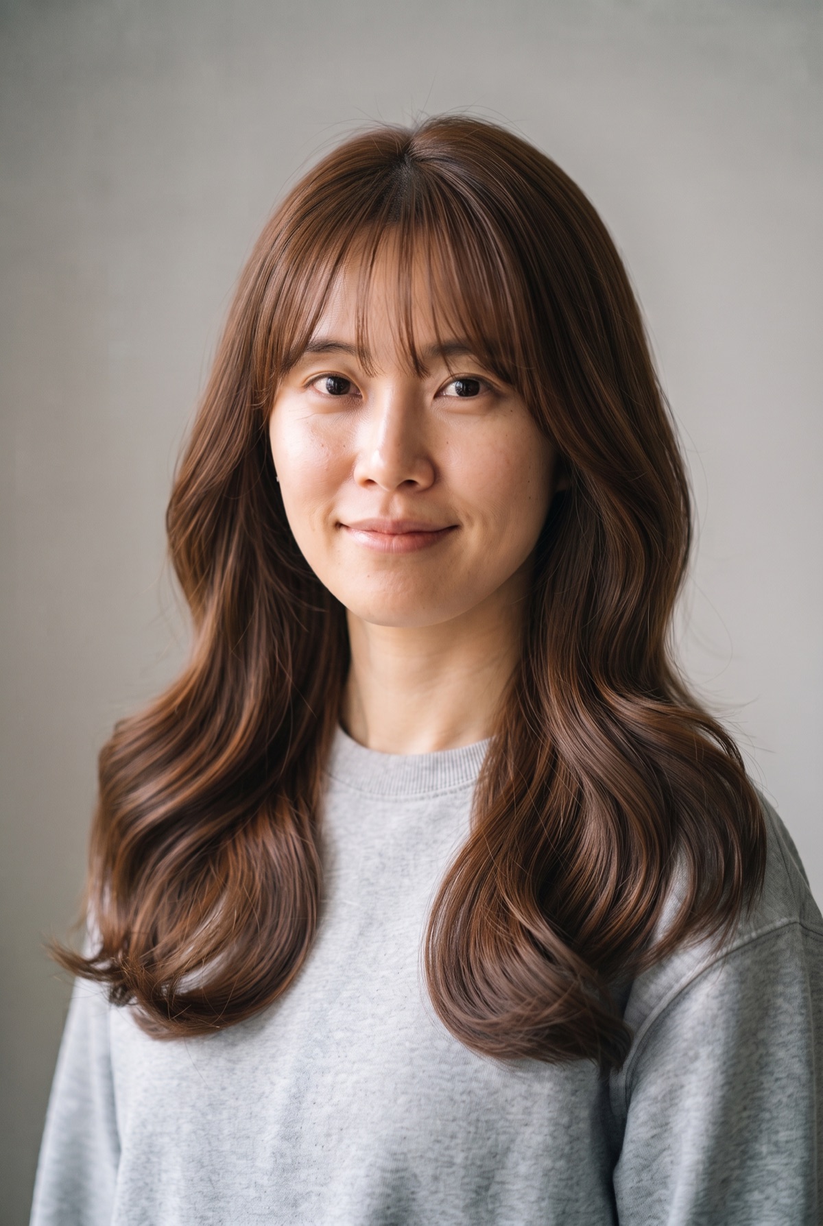 헤어 변환 후