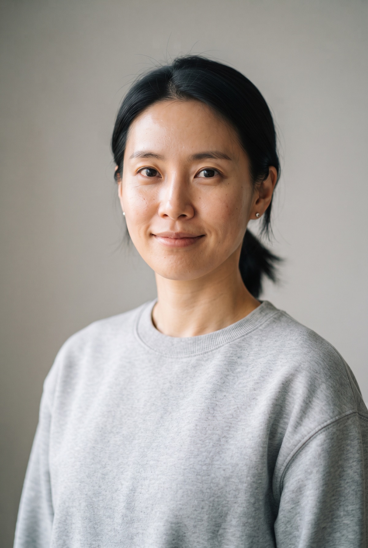 헤어 변환 전